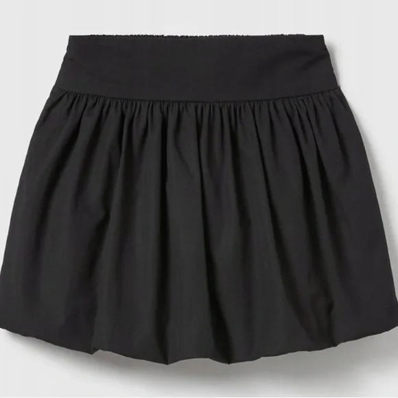 🆕 Zara Kids Bubble Mini Skirt, black - Picture 1 of 4